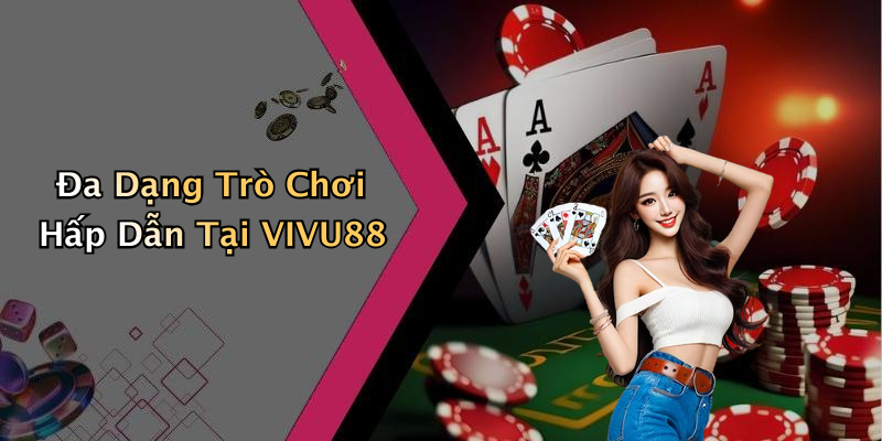 Đa Dạng Trò Chơi Hấp Dẫn Tại VIVU88